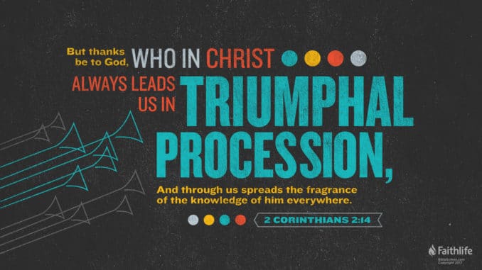 Memorize 2 Corinthians 2:14