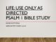 Life: Use Only As Directed | Psalm 1 Bible Study [Slideshow]