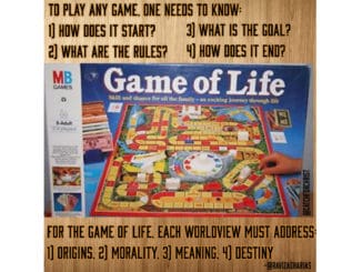 The Game of Life: Four Necessary Worldview Questions