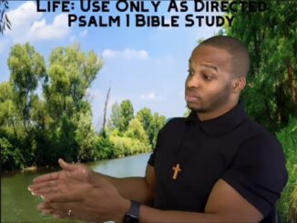"Life: Use Only As Directed" (Part II) | Psalm 1:3-6 Bible Study