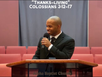 "Thanks-living" | Colossians 3:12-17 Sermon