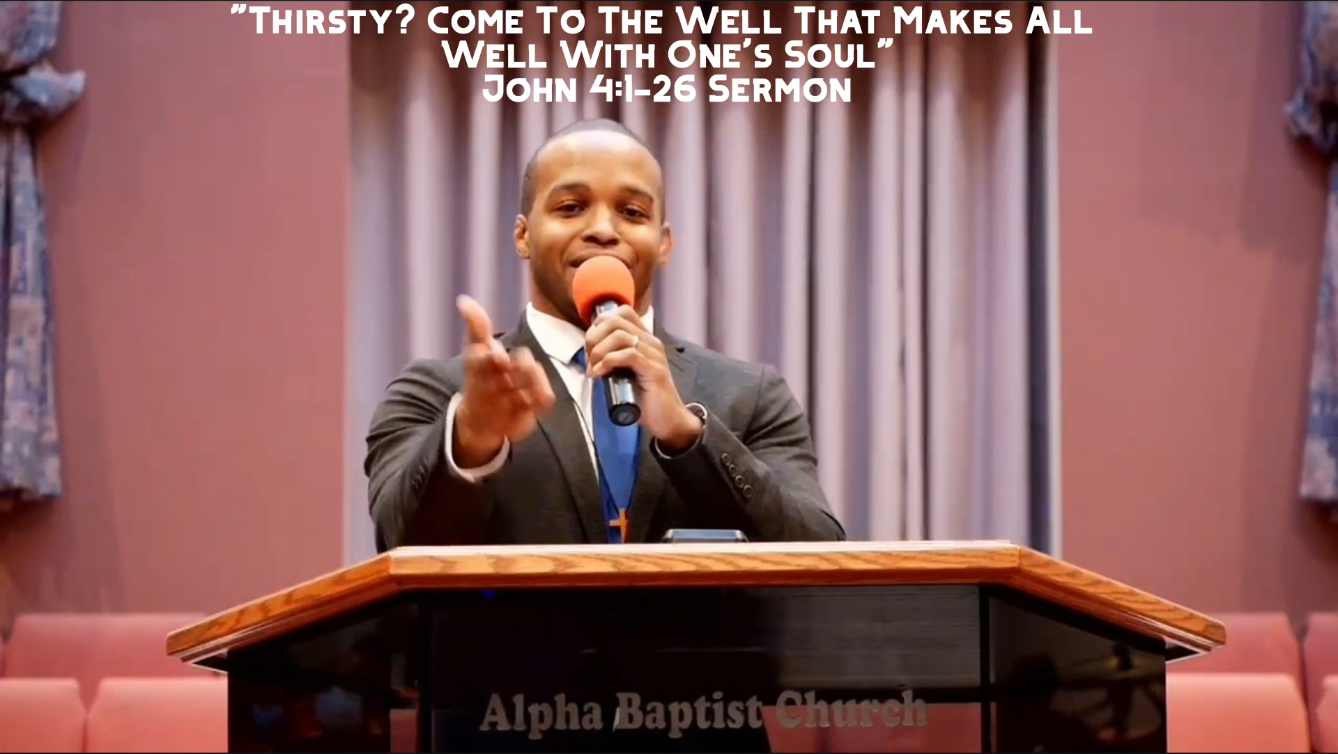 “Thirsty? Come To The Well That Makes All Well With One’s Soul” | John ...