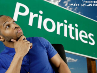 "Priorities: Private Prayer, Public Proclamation" | Mark 1:35-39 Bible Study